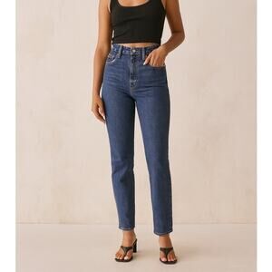Abercrombie & Fitch The 90s Slim Straight Ultra High Rise Jeans